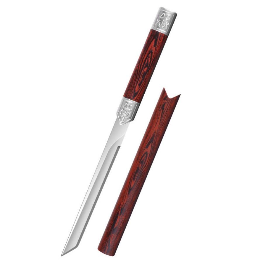 Household Fruit Knife Forged Small Straight Knife Kitchen Paring Knife Outdoor Knife Portable Fruit Knife Free Grinding