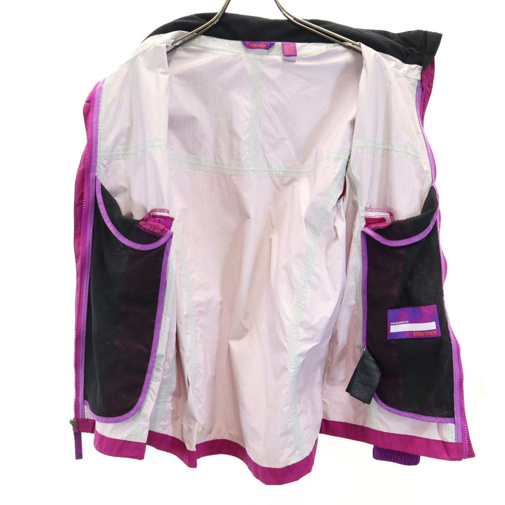 MARMOT Outdoor jacket XL purple waterproof Women Used