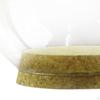 Clear Cork Base Display Decor Table Centerpieces Collectibles Stand Jar Dome Countertop