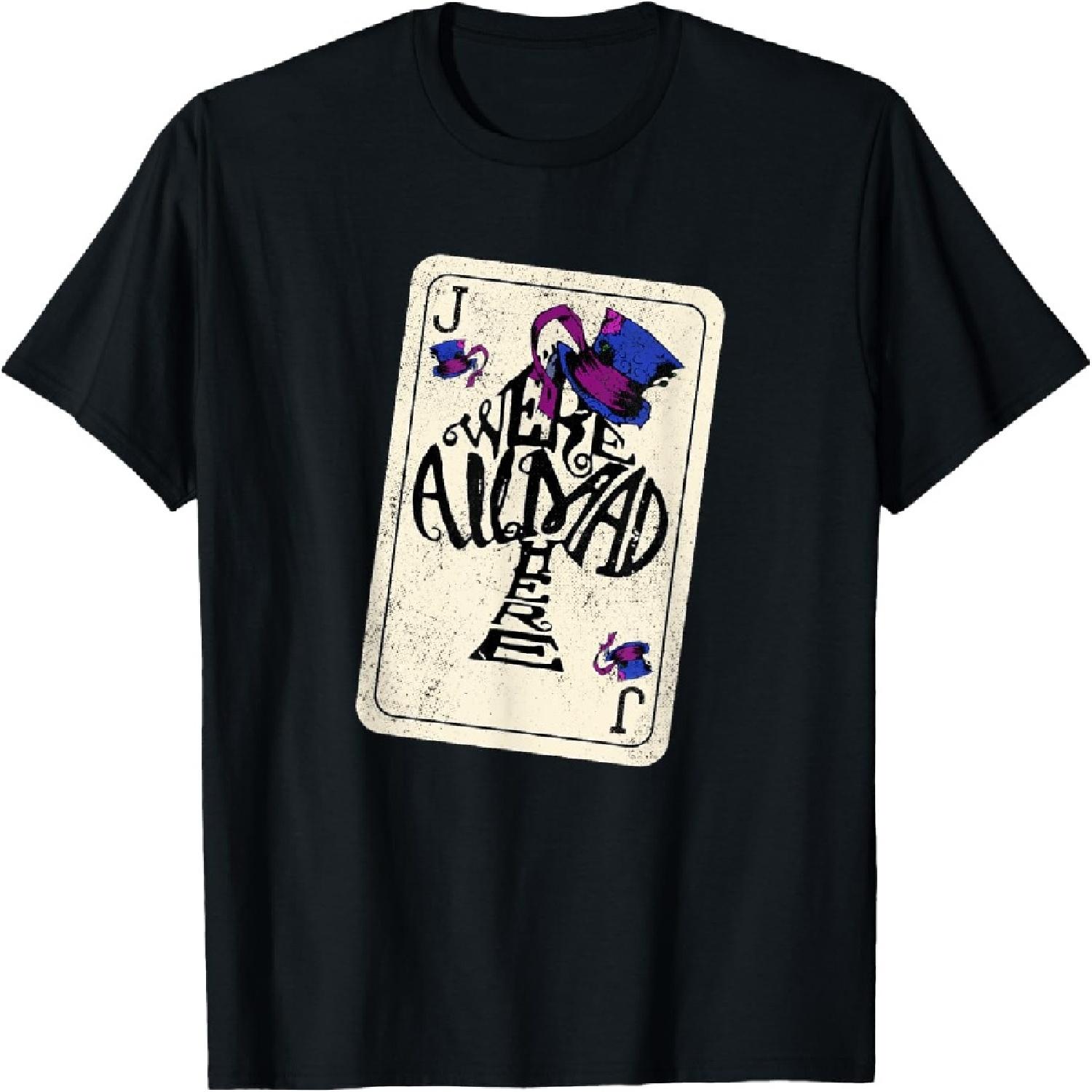 

Jack of Spades - We re All Mad Here - Distressed T-Shirt T-Shirt XXXXXL різнокольоровий