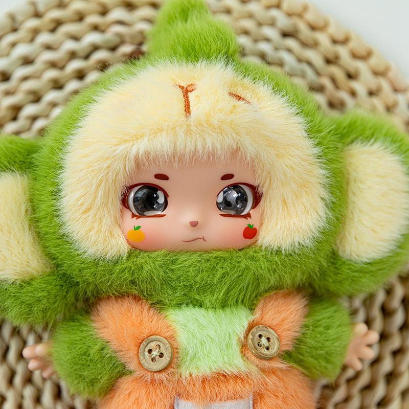 Niedlicher Vinyl Plüschpuppen Schlüsselanhänger Taschenanhänger Deko Stofftier Geburtstagsgeschenk