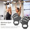 1 par de apertos de mão de treino ultraleve absorção de suor proteção de palma levantamento de peso pull-ups apertos de mão luvas de ginásio