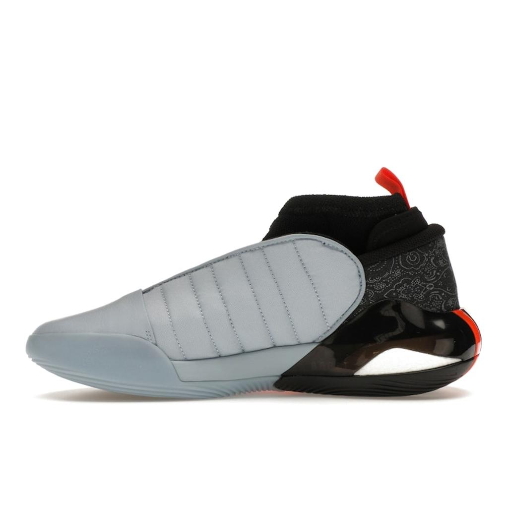 Adidas Harden Vol. 7 Wonder Blue Paisley Men Sneakers Impact-Orange Core-Black IE9249