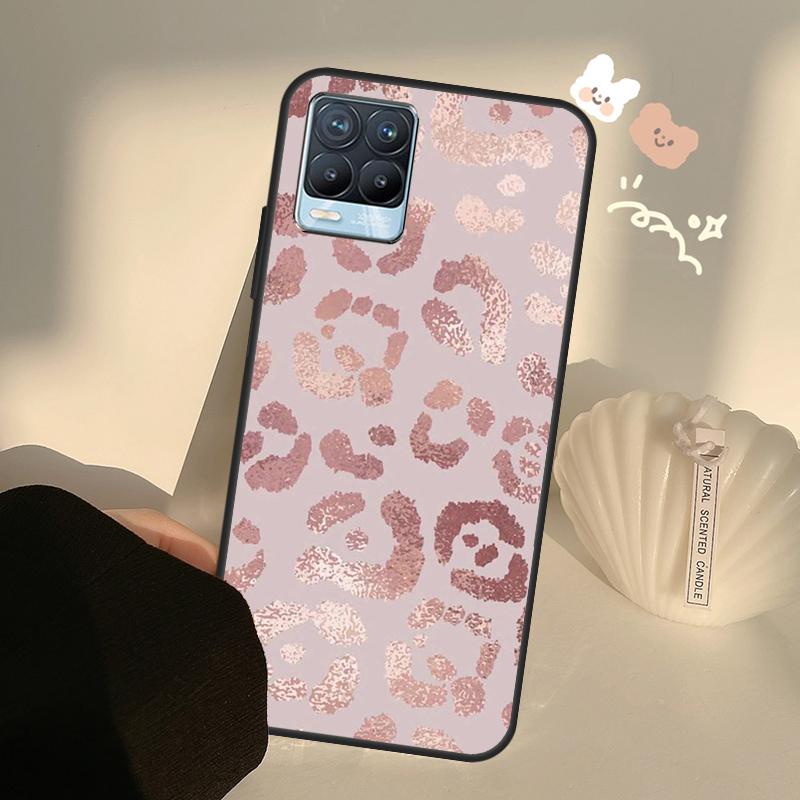 Love Rose Gold Style Case For Realme C55 C63 C61 C51 C53 C25 C65 C67 C71 C75 11 12 13 14 Pro Plus GT6 GT7 15 Pro