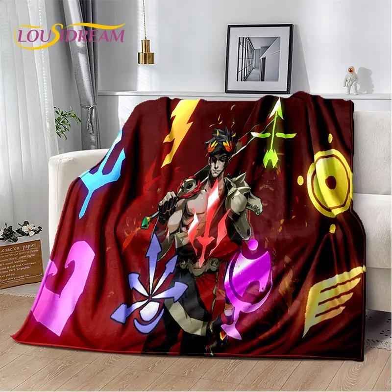 Hades Zagreus Game Gamer Soft Plush Blanket,Flannel Blanket Throw Blanket for Living Room Bedroom Bed Sofa Picnic Cover Kids