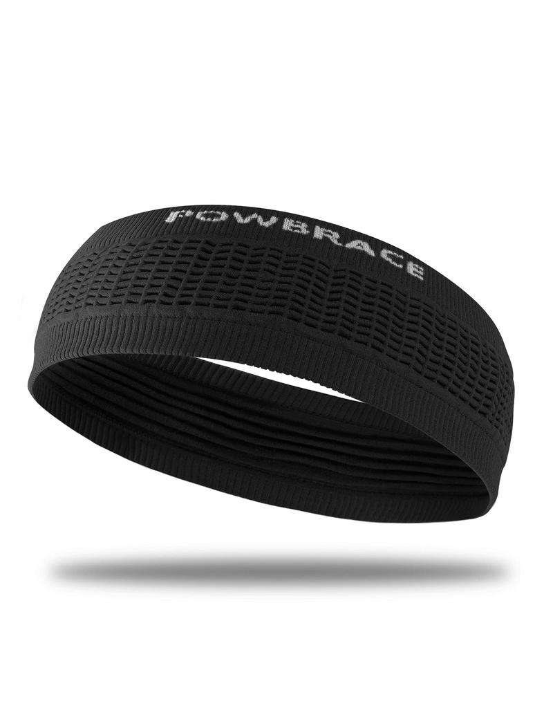 Powbrace Headband for Men and Sports Hairband and Enhanced Highly Perfect for Strength and Face Washing Women, [Newest Edition] Sweat-Wicking,