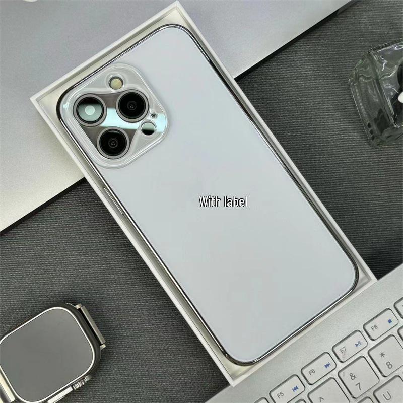 

Electroplated Matte Case for iPhone 15 Pro Max and 14 - Simple AG Protective Design 11 Pro