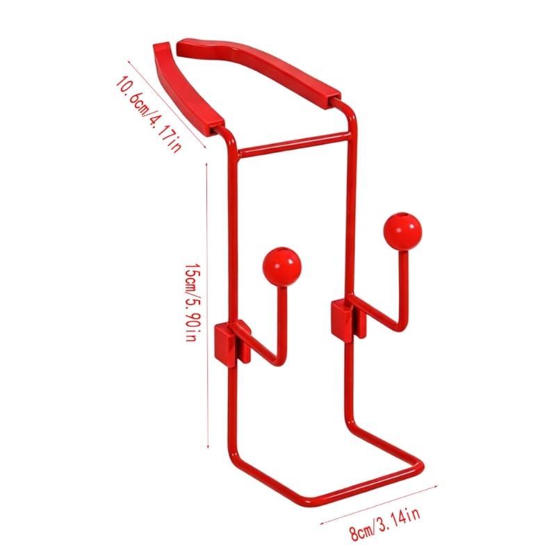 Metal Faucet Sponge Holder Rack, Two Shelf Sink Rack With Hanging Fit and Open Wire Drainage for Washing Tools