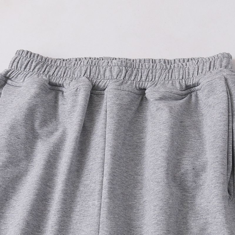 Casual Wide-Leg Pants Spring and Autumn New Foreign Trade Women's Clothing Elastic High Waist Pure Color Loose Elastic Drawstring Pants 27697