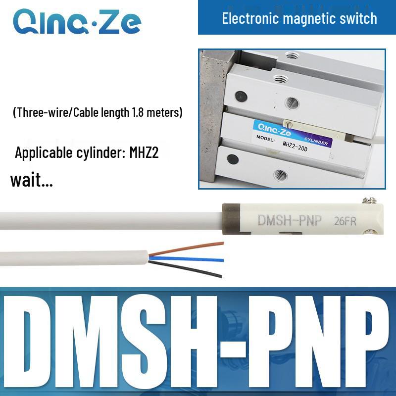 Magnetischer Zylindersensor: D-A93 Zwei-Draht & CS1-F Drei-Draht Endschalter