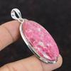 Thulite Pendant Handmade Jewelry 925 Sterling Silver Pendant Thulite Jewelry Gemstone Pendant Ethnic Pendant Mother's Day Gift Women Pendant