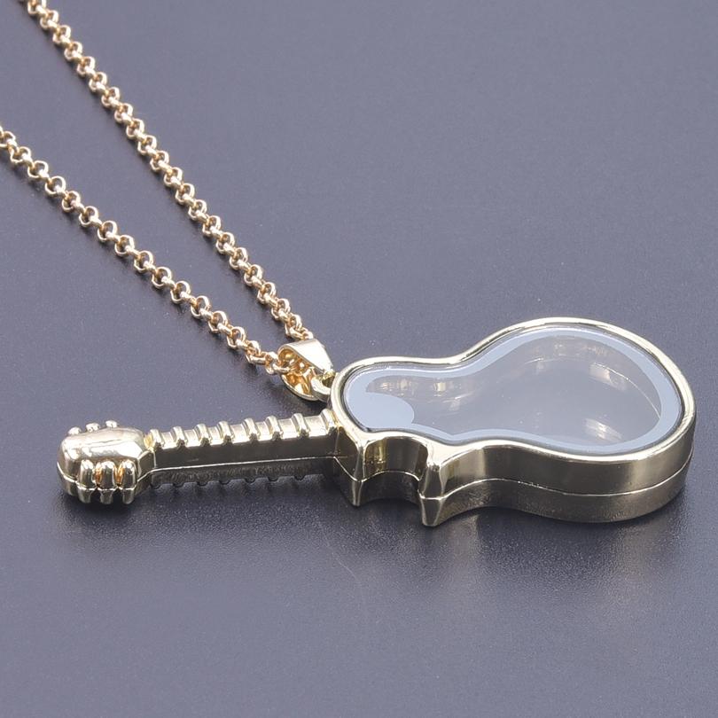 1Pc Round Heart Glass Cremation Urn Locket Pendant Necklaces For Ashes Mix Geometric Memory Floating Relicario Collares Jewelry