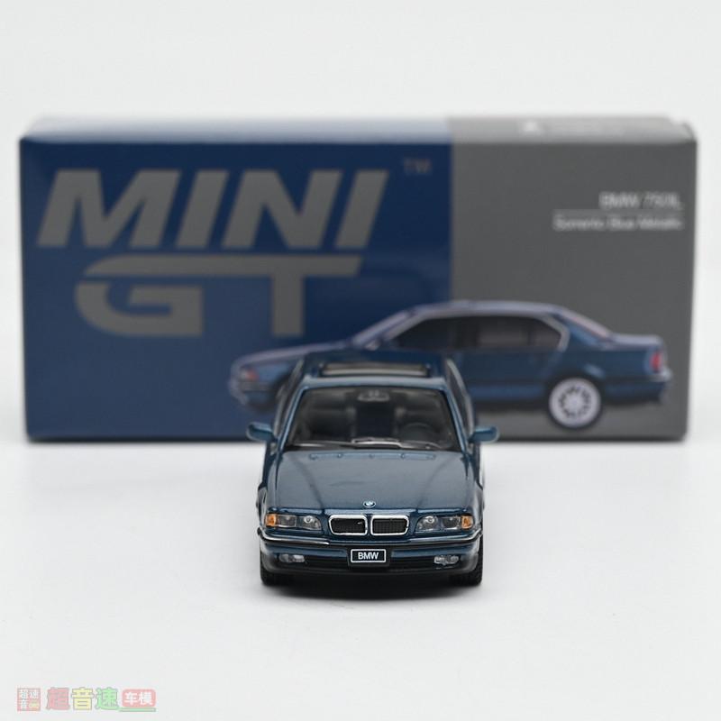 MINI GT 1:64 BMW 750IL 3D Simulation Alloy Car Model, Boys' Holiday Gift Toy, Adult Collection Decoration Item.