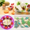 34-Piece Sandwich Maker Mold Set with Stamping Tool DIY Cooking Molds