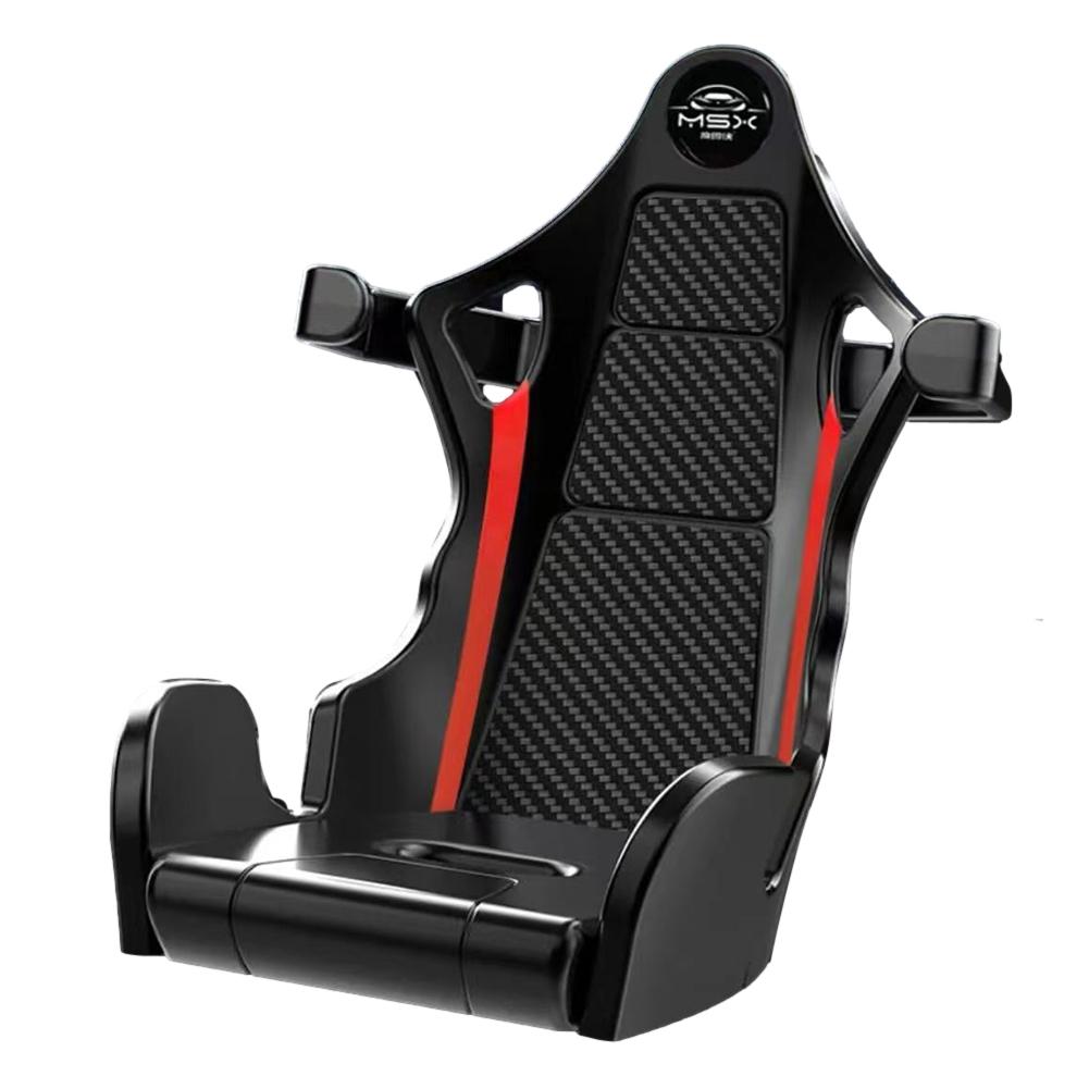Nový design kreativní držák na telefon Recaro Racing Seat Odolný držák do větracího otvoru Navigace Nárazuvzdorná dekorace do auta Vzduchová stabilita Univer V3B8