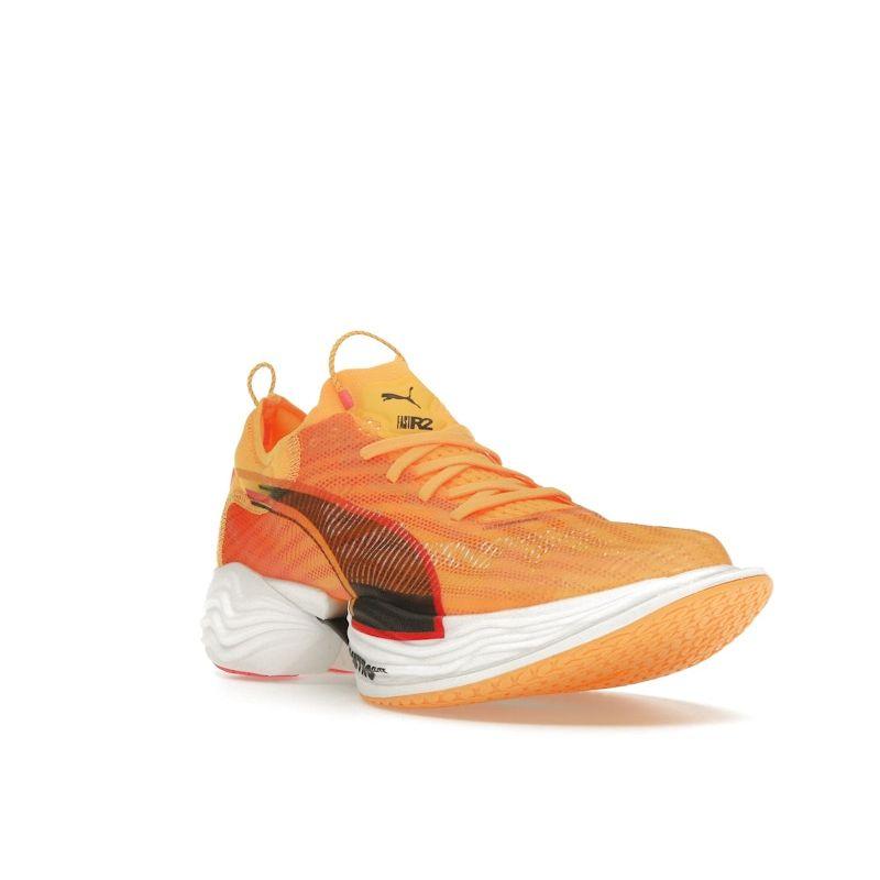 Puma Кроссовки женские Fast-R Nitro Elite 2 Sun Stream Orange Sunset-Glow White 310218-01 — фото 2