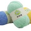 Flower Rhyme Dyeing Thread 6-Strand Color Milk Cotton Wool Thick Wool Medium Thick Rod Needle Diy Hand-Woven Wool Ball
