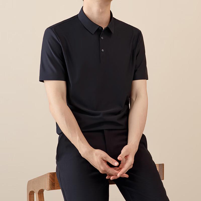 Men's Ice Silk Short Sleeve Polo Shirt
