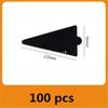 100pcs/set White Black Silver Mousse Mat Bottom Cake Base Boards Paper Board Shape Dessert Tray Christmas Cake Decoration Tools