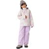 Ocean Pacific Skiwear Tie-dye Snowwear Top and Bottom Set 543853 Kids Pink L