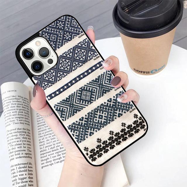 Autumu Latvian Ethnic Sun Tree Phone Case Cover for iPhone 17 Air 16 16e 15 12 11 13 14 Pro Max Apple Plus Coque