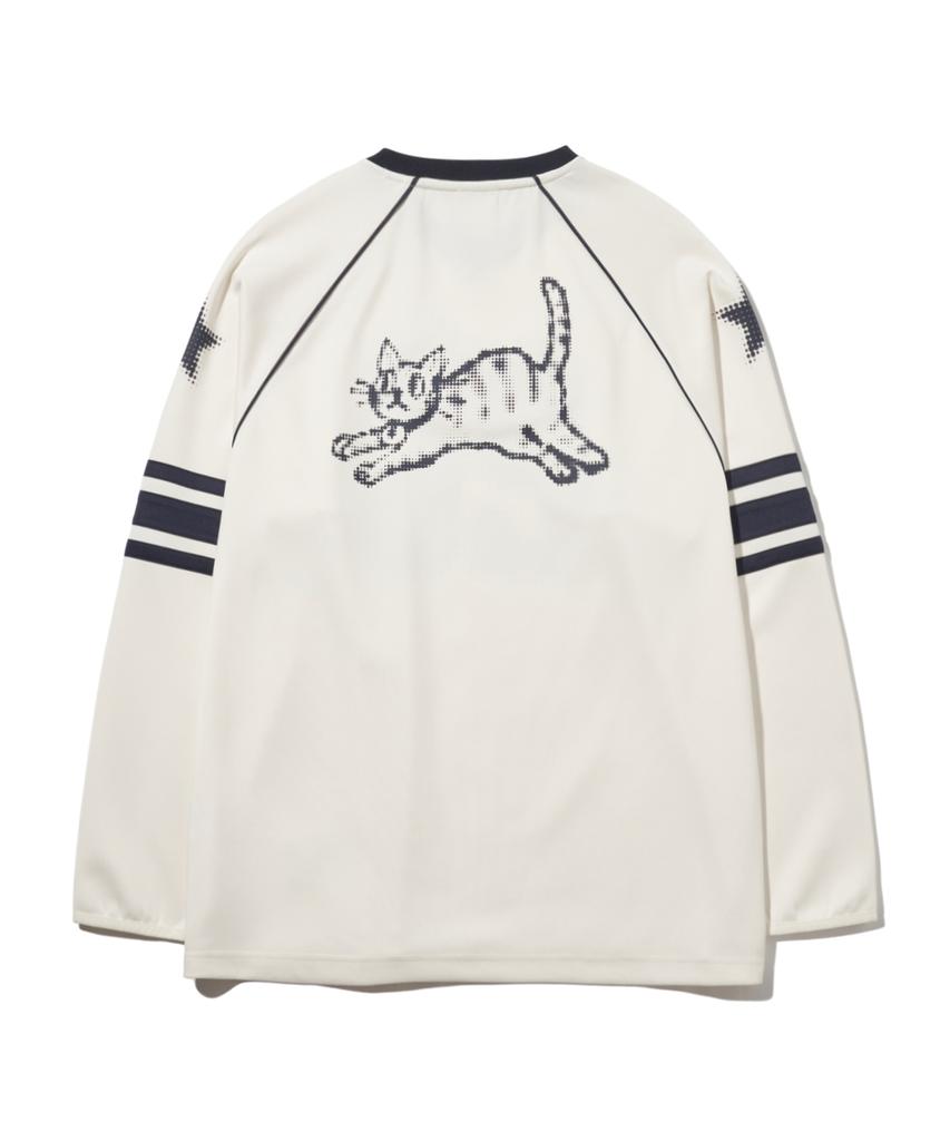 PHYSICAL DEPARTMENT Neko Rugby Long Sleeve_Ivory