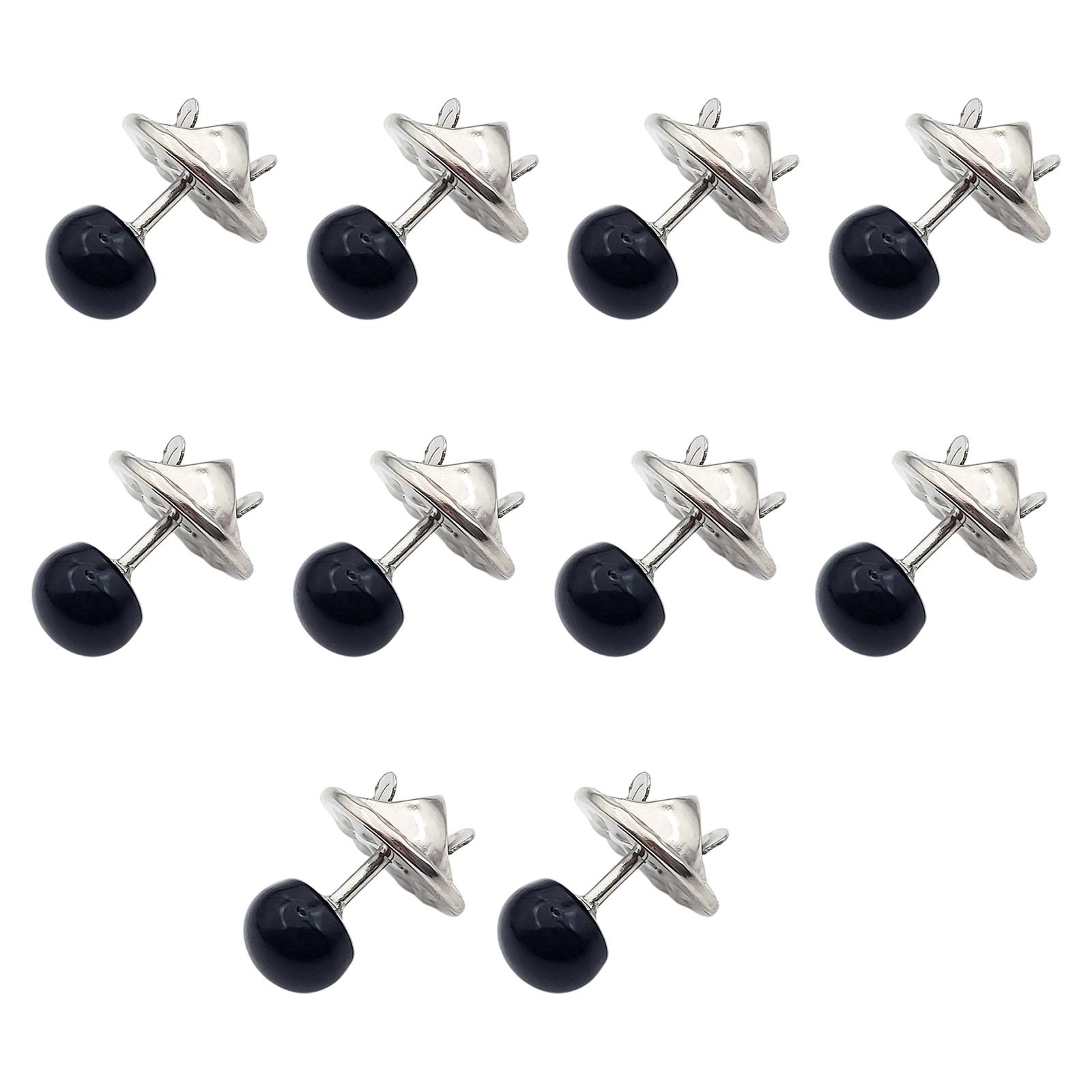 

10 Pack Reusable Curtain Clips AntiSlip Metal Base Washable Detachable Window Accessories