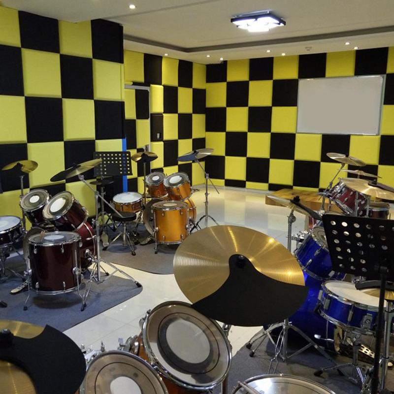 Sound-absorbing Cotton Sound Proof Foam Panels For Wall Sound Absorbing High Density Foam For Music Room Bedroom KTV