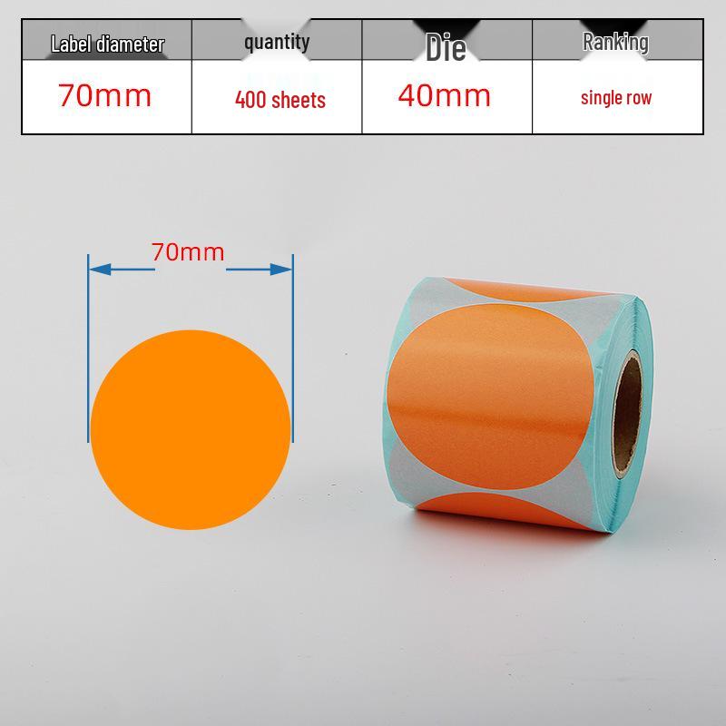 Waterproof Adhesive Thermal Barcode Stickers - Various Sizes