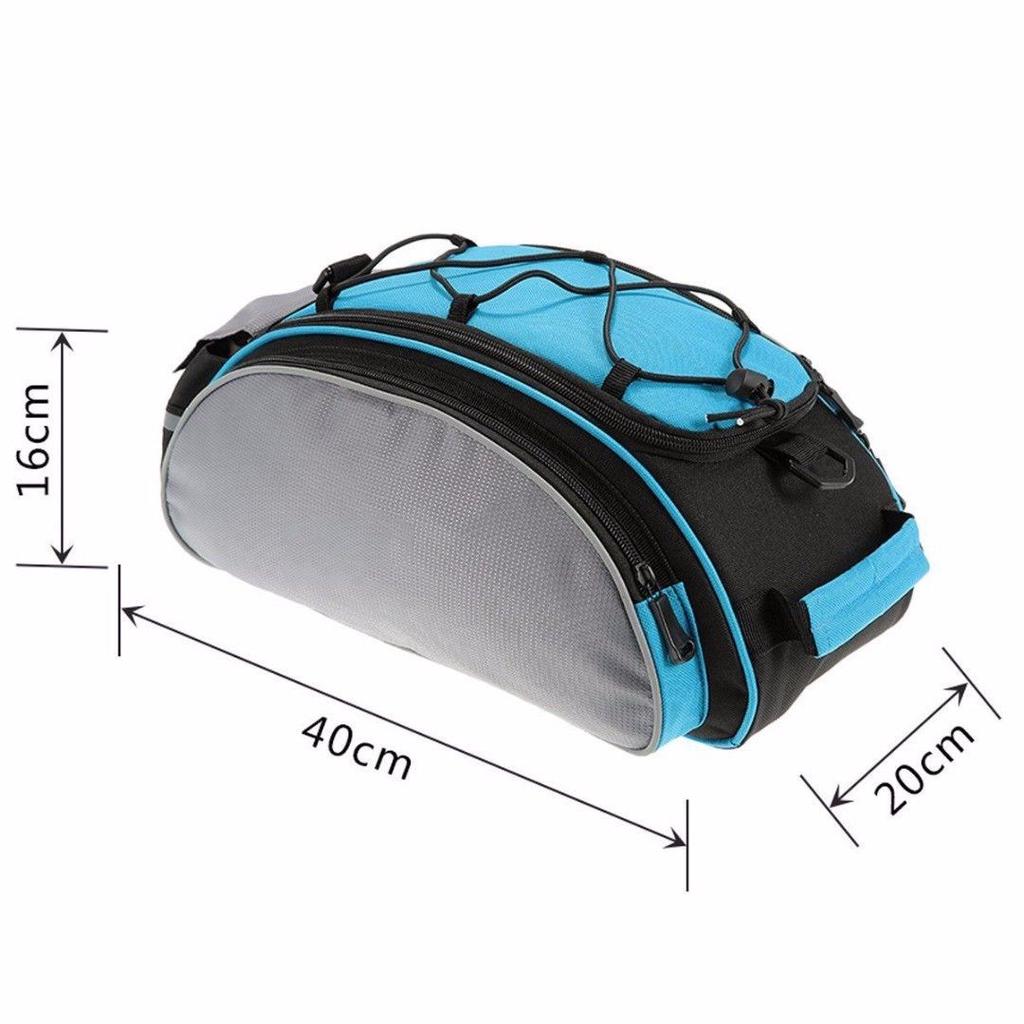 Premium High-capacity Bicycle Bike Pannier Saddle Rack Rear Seat Bags For Versatile Use