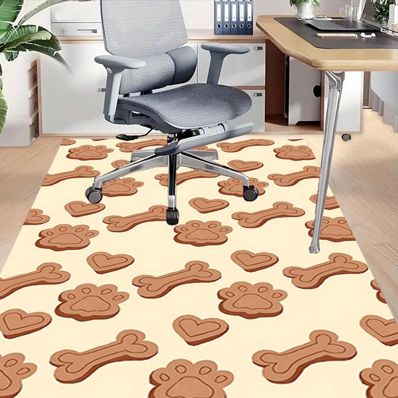 1PC bone heart Extra Large Non-Slip Floor carpet, Office, family, bedroom, Studio - Large Area RugJ0346