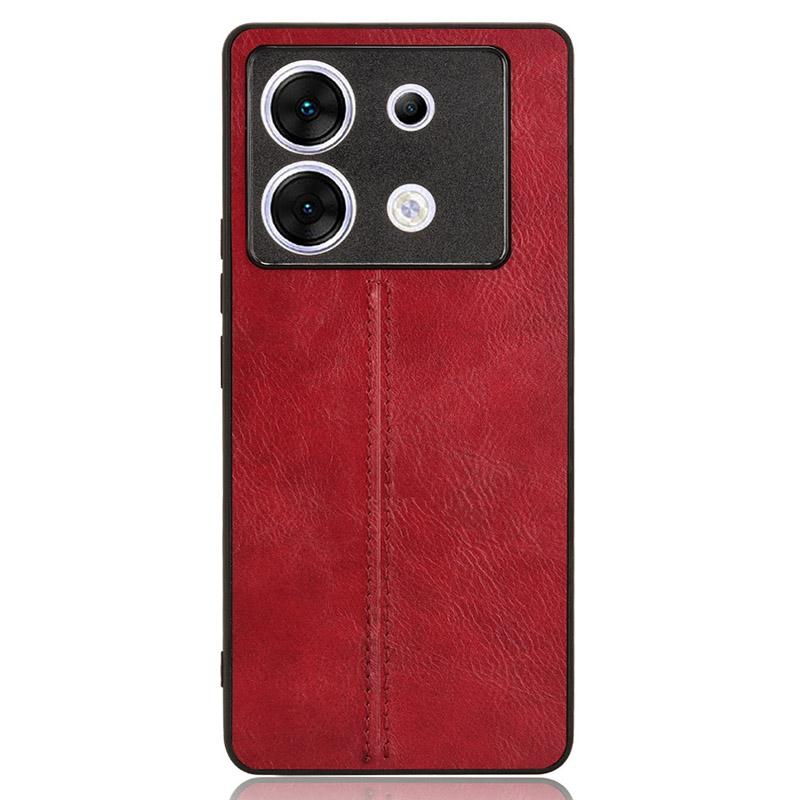 For Infinix Zero 30 5G Cover PU Leather+PC+TPU Stitching Line Design Cell Phone Case