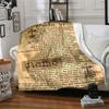 Divine Protection And Faithfulness Cozy Customizable Blanket Personalized Text Comfortable Texture Throw For Sofa Couch Office Bed Picnics Four