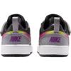 Nike Court Borough Mid Top Toddler Shoes Black Gray Infant And Toddler IO6964-001