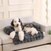 Fluffy Plush Pet Dog Bed Sofa for Large Dogs House Mat Kennel Winter Warm Cat Bed Pad Washable Dog Cushion Blanket Sofa Cover