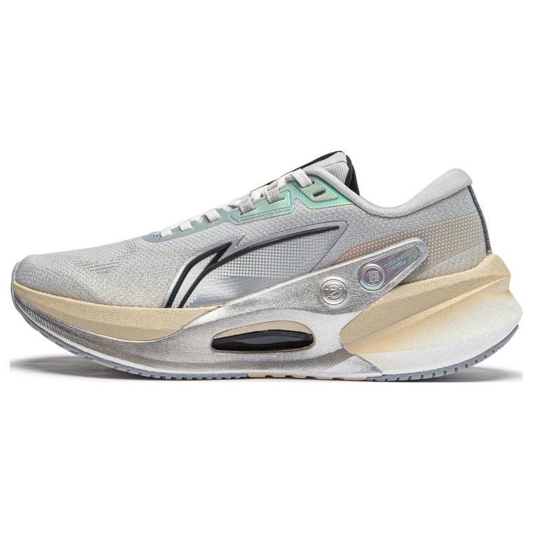 

Li Ning Furious Rider 7.0 V2 Abrasion Resistant Low top Running Shoes Men s Gray ARZT007-20 40