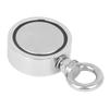 Magnetic Hook Double‑Sided Magnet River Recycling Single‑Ring N35 265LBS 20‑Meter