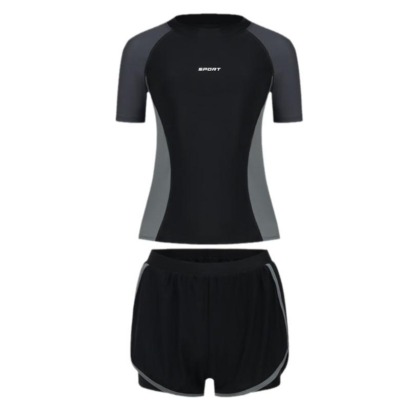 2024 Women's Slimming Two-Piece Swimwear with Safety Rope