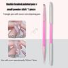 Double Headed Diy Painting Brushes For Nail Art Design Witn Pen Cover Uv Gel Drawing Brush Triangle Pen Manicure Tool