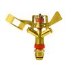 1 2 Inch Impact Sprinkler   Adjustable Distance 360 Degree Rotation Zinc Alloy Lawn Sprinkler with Nozzles Watering