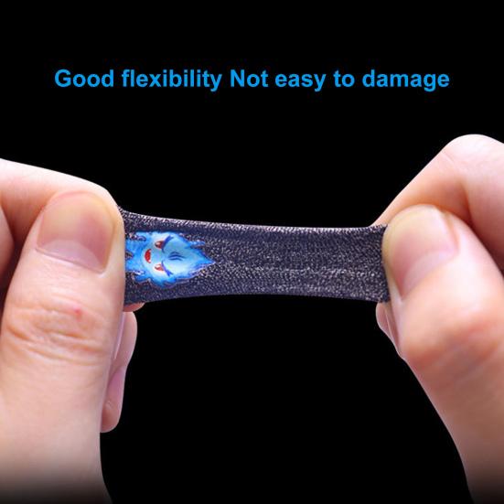 1 Pair Finger Cover Sensitive Luminous Breathable Video Games Touch Screen Fingertip Gloves for Gamers