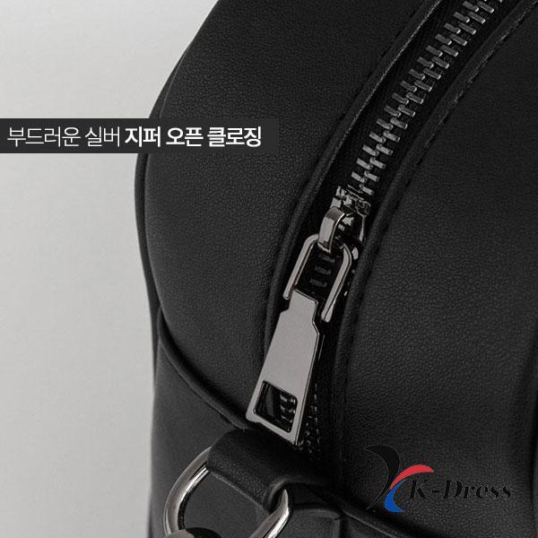 Bowling Runde Ledergriffe Cross Tragetasche (1 Farbe)