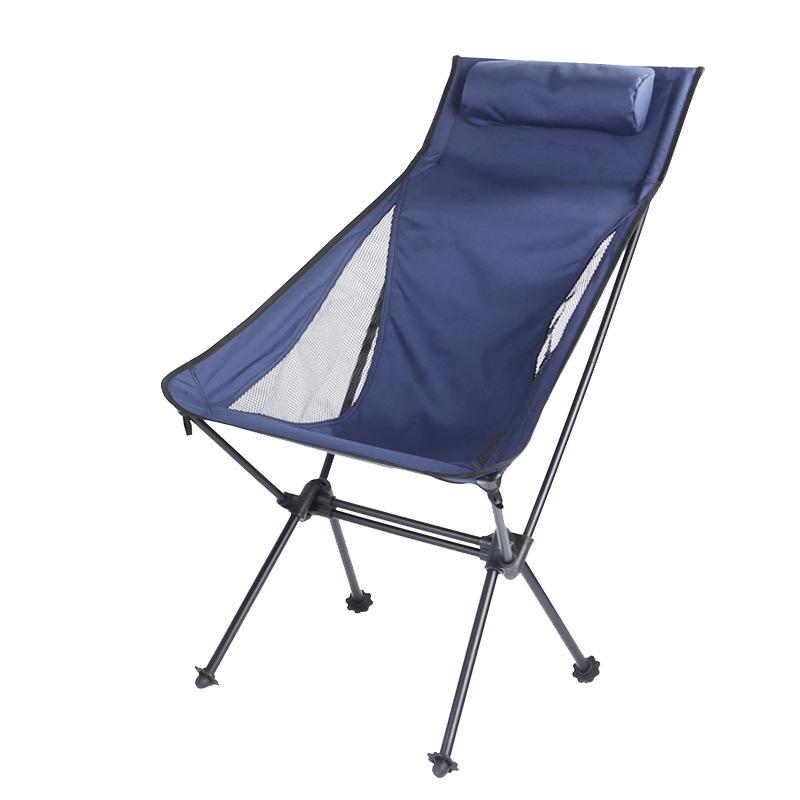 Outdoor Camping Ultralight Folding Chair Travel Chair Fishing BBQ Hiking Strong High Load 150kg Beach Oxford Cloth Fishing Chair