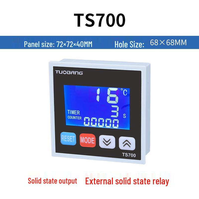 TS700 LCD 3-in-1 Temperature and Time Controller for Heat Press Machines