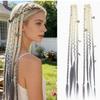 Bohemian Style Fishtail Braided Hair Extensions with BB Clips - Women’s Faux Hair Boxing Braids