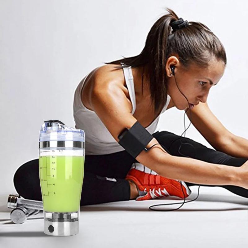 Rechargeable Electric Mixing Cup Portable Protein Powder Shaker Bottle Mixer Shaker Bottle Protein Shaker Proteine Blender