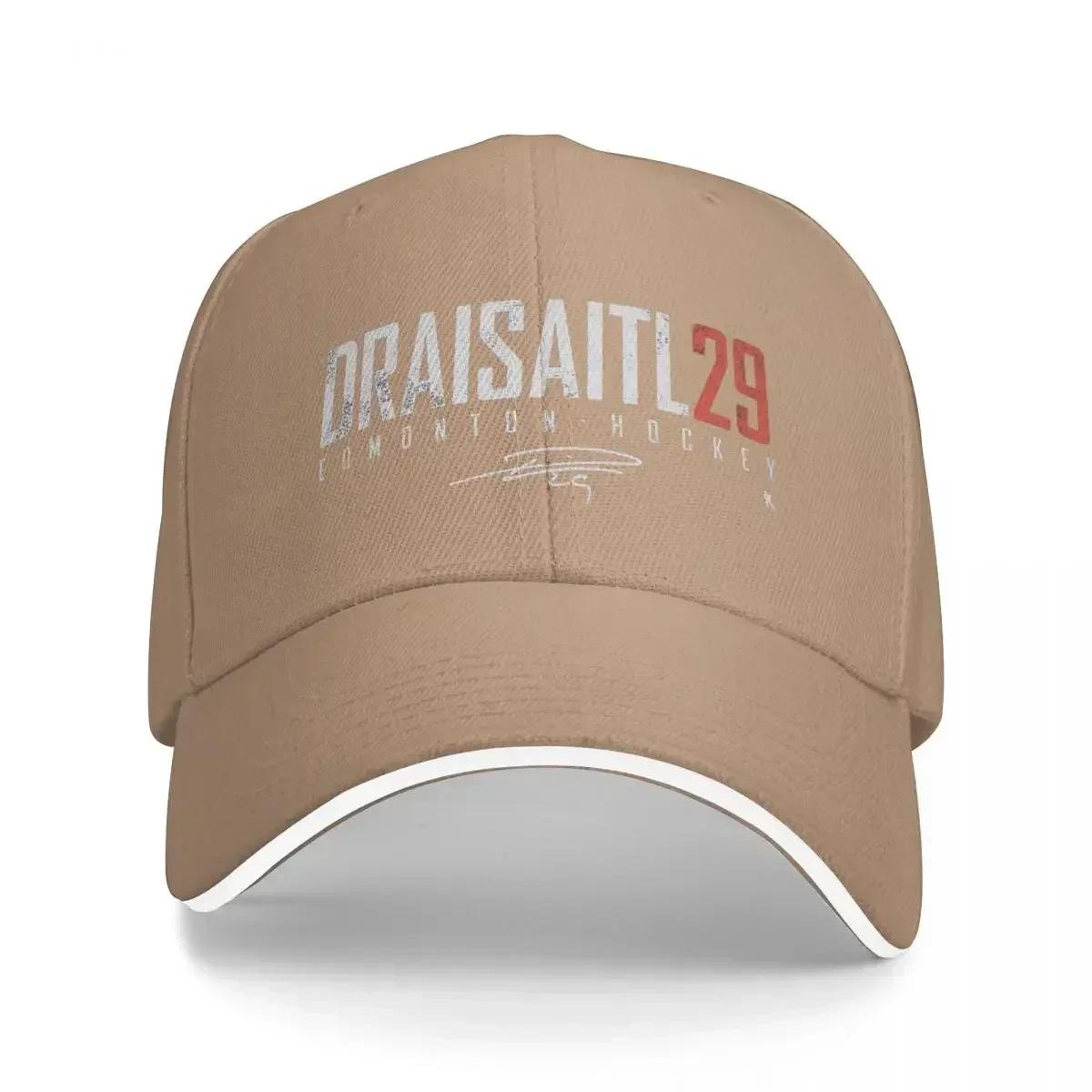 

Leon Draisaitl Elite Signatures Baseball Cap Sunscreen GentleUnisex Hat black Hats Unisex Women s