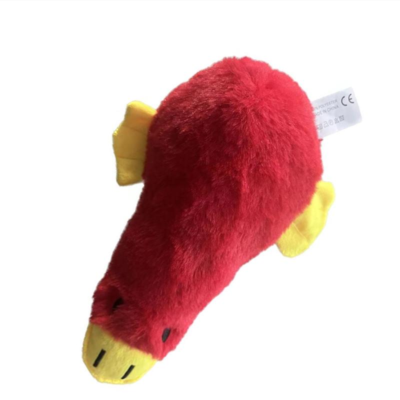 Peluche Ornitorinco Blu Giocattolo per Cani, Giocattolo Morbido Squeaky da Masticare per Cani Piccoli e Medi, Gioco Interattivo Regalo per Animali Domestici