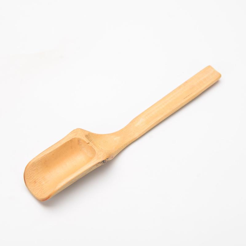 Porte-cuillère à thé Style Rétro Chinois Accessoires Cuillère Cuillère à thé Thé Kongfu Délicat Bambou Naturel Pelle à thé Cadeaux