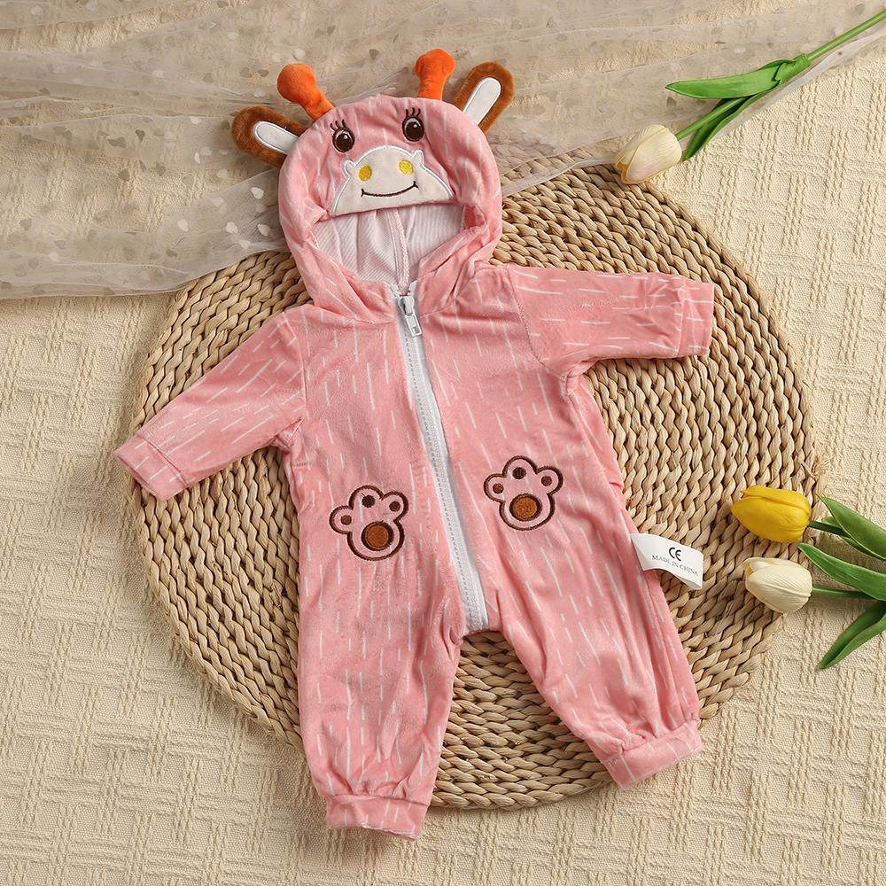 Doll Accessories Doll Clothes for 17inch Reborn Dolls Baby Dolls Fashion Jump Suits Clothes for 45cm Reborn Baby Doll Clothes
